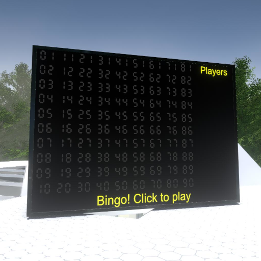 Bingo board